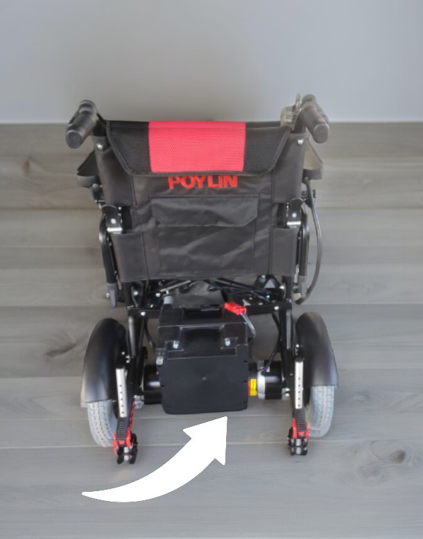 Poylin P201 Akülü Tekerlekli Sandalye