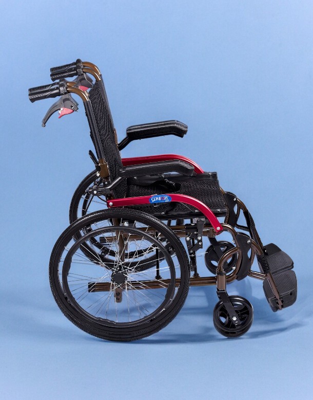 Comfort Plus GK863LAJ-20 Jet Black Transfer Tekerlekli Sandalye