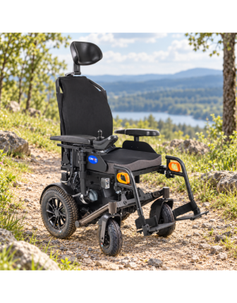 Comfort Plus RIDER EL-001B Tilt Özellikli Akülü Tekerlekli Sandalye