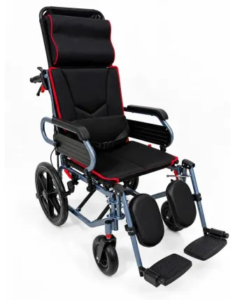 Comfort Plus T01 46 cm Sırtı Yatar Tekerlekli Sandalye