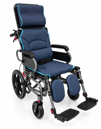 Comfort Plus T07 46 cm Tilt ve Sırtı Yatar Tekerlekli Sandalye
