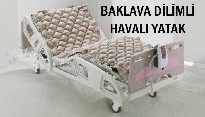 baklava dilimli havalı yatak