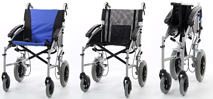 Katlanabilir refakatçi tekerlekli sandalye excel